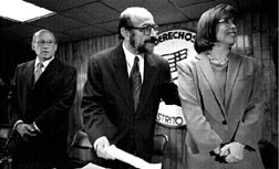 Jorge Rodrguez y Rodrguez, Luis de la Barreda Solrzano y Rosario Robles Berlanga n Foto: Jos Nez