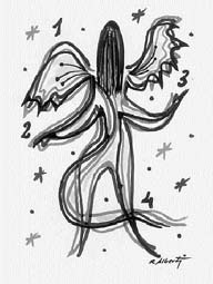 El ngel de los nmeros. Presentamos tres dibujos de la autora de Rafael Alberti