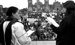 un pueblo unido en contra de la represion