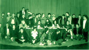 Queco Figueroa, Rafael Acosta, Horacio Reni, Octavio Sopas Espinosa, Jay de la Cueva, Arturo Soldado, Carlos Mata, Fernando Aceves, Alex Lora, Jorge Bermunt, Rafael Salgado, Patricio Iglesias, Rafael Catana y Doctor Fanatic, entre otros, asistieron a la presentacin n Foto: Chava Rock 