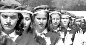 Mujeres Banda de Guerra cop