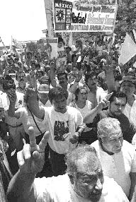 La gente que sigui a Heberto est respondiendo con entusiasmo, expres el aspirante de la Alianza por Mxico a la Presidencia de la Repblica n Foto de archivo: Carlos Ramos Mamahua