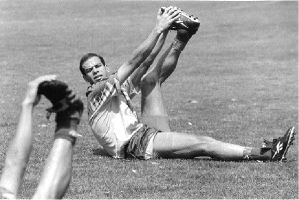 Zague, Luis Roberto entrena