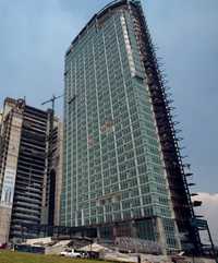 La imagen, en la exclusiva zona de Santa Fe, en Cuajimalpa FOTO