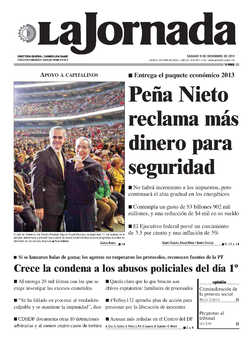 Portada de 2012/12/08. Seleccione para ir a esta edición.