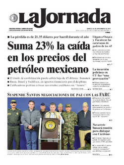 Portada de 2014/11/18. Seleccione para ir a esta edición.