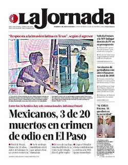 Portada de 2019/08/04. Seleccione para ir a esta edición.