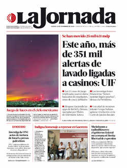 Portada de 2025/11/13. Seleccione para ir a esta edición.